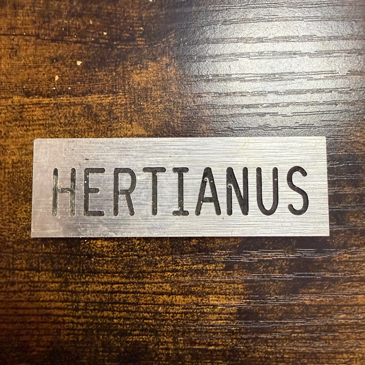 Cactus Identification Sign - 1" x 3"