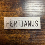Cactus Identification Sign - 1" x 3"