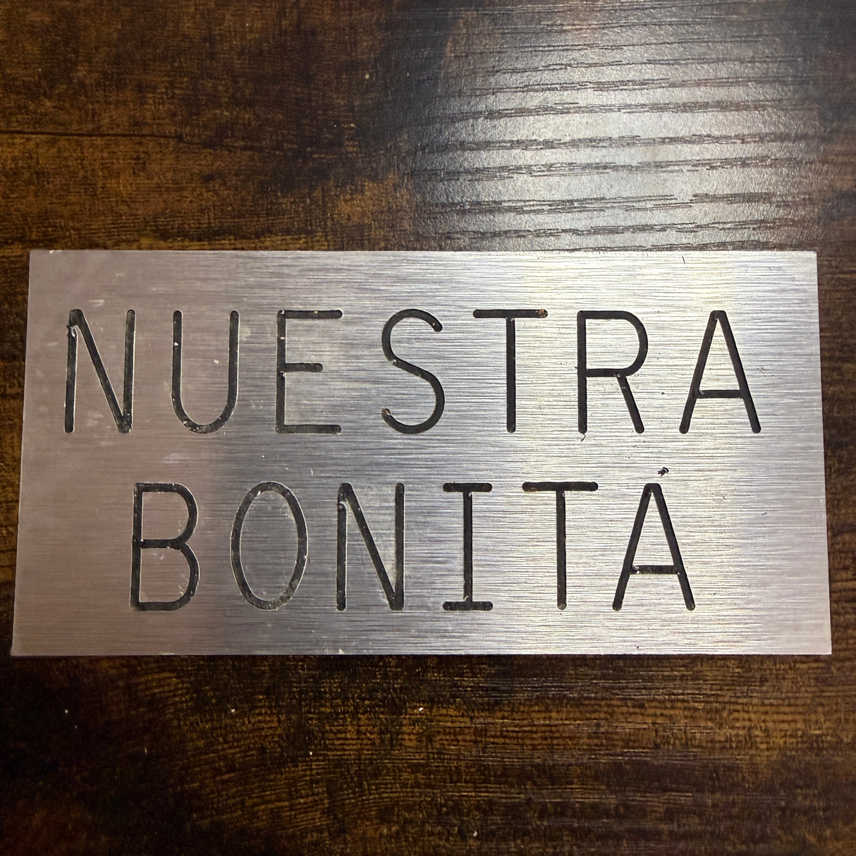 Cactus Identification Sign - 3" x 5"