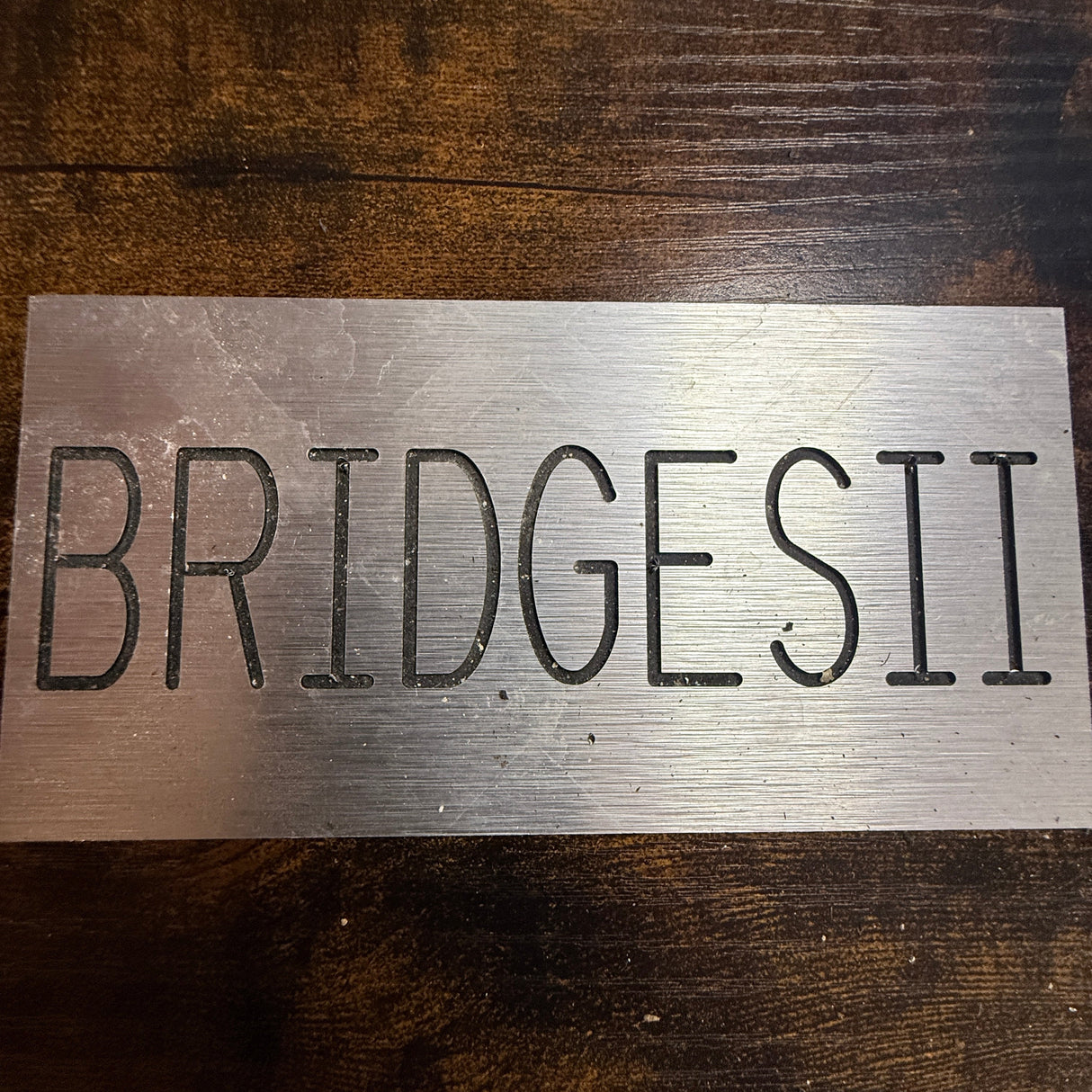 Cactus Identification Sign - 3" x 5"